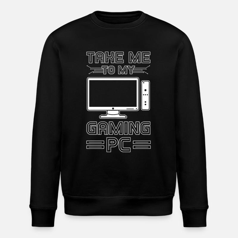 Gaming PC - Stanley/Stella ROLLER Unisex Organic Sweatshirt - black