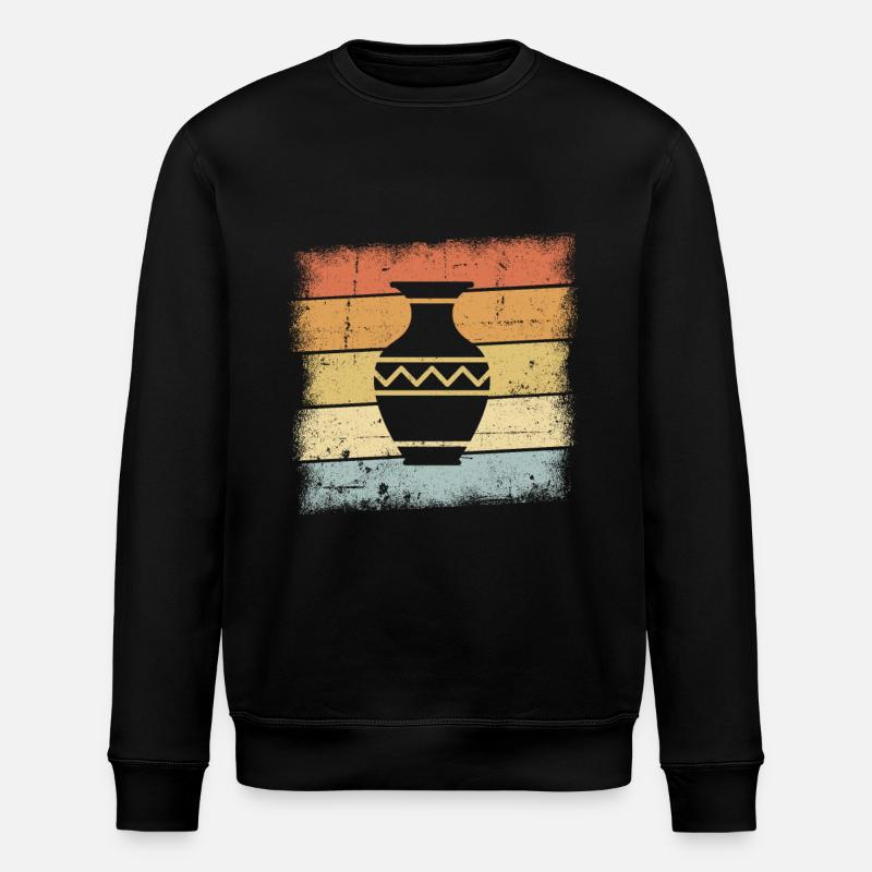 Töpfer - Stanley/Stella Unisex Bio-Sweatshirt ROLLER - Schwarz