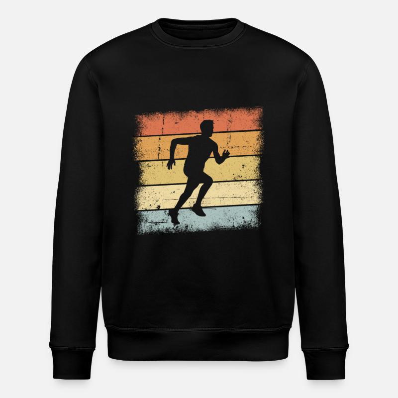 Jogging Outfit - Stanley/Stella Unisex Bio-Sweatshirt ROLLER - Schwarz