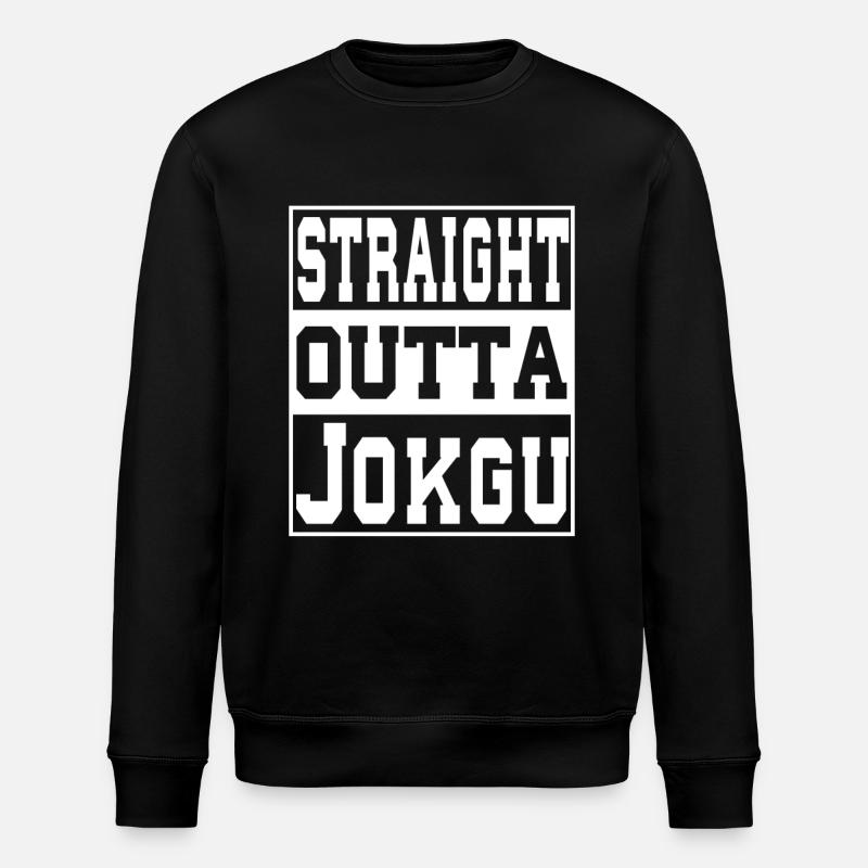 Jokgu saying funny - Stanley/Stella ROLLER Unisex Organic Sweatshirt - black