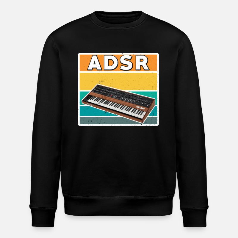 Adsr synthesizer - Stanley/Stella Unisex Bio-Sweatshirt ROLLER - Schwarz