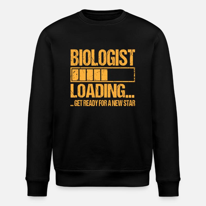 Biologist loading Biologist Training - Stanley/Stella ROLLER Unisex Organic Sweatshirt - black