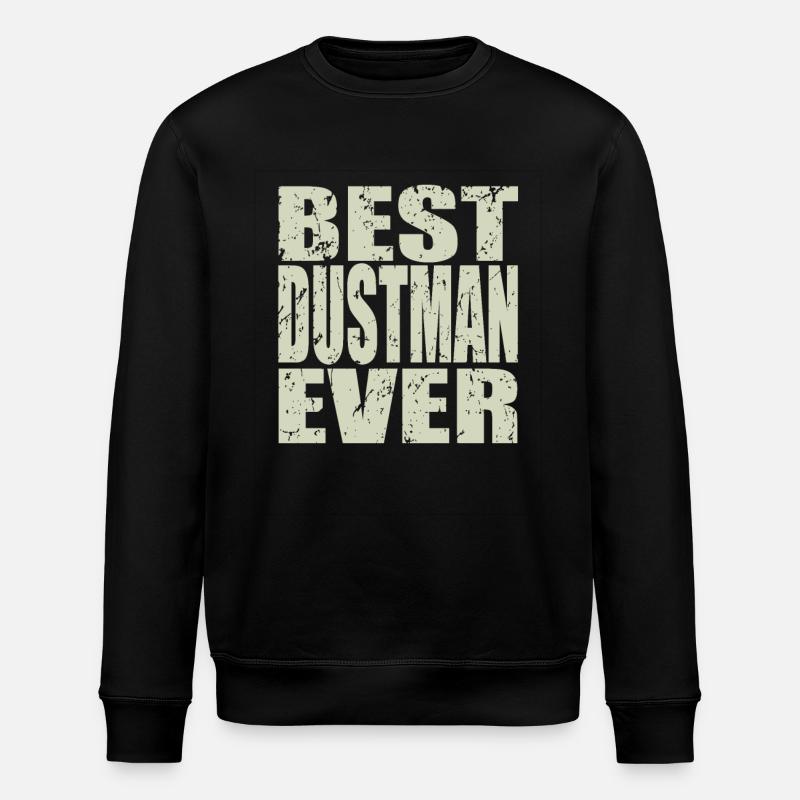 Best Müllmann ever Müllmann Gift - Stanley/Stella ROLLER Unisex Organic Sweatshirt - black