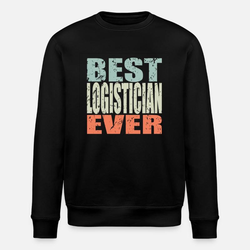 Meilleurs logisticiens de tous les temps Logisticiens Cadeau - Sweat bio ROLLER Stanley/Stella Unisexe - noir