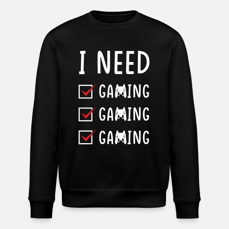Gaming Gaming Gaming - Sweat bio ROLLER Stanley/Stella Unisexe - noir