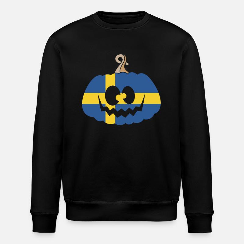 Hongrie Halloween Citrouille - Sweat bio ROLLER Stanley/Stella Unisexe - noir