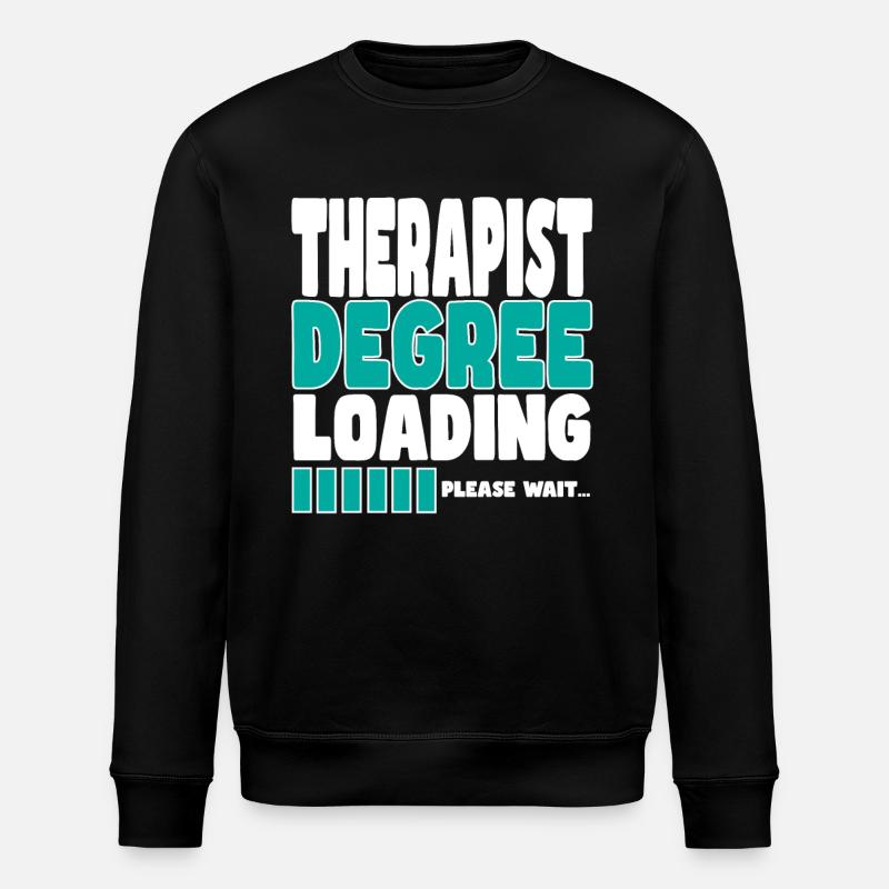 Therapist invites training - Stanley/Stella ROLLER Unisex Organic Sweatshirt - black