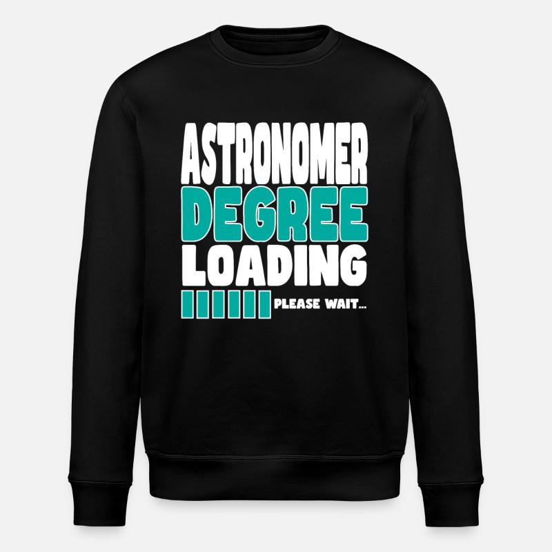 Astronomer invites training - Stanley/Stella ROLLER Unisex Organic Sweatshirt - black