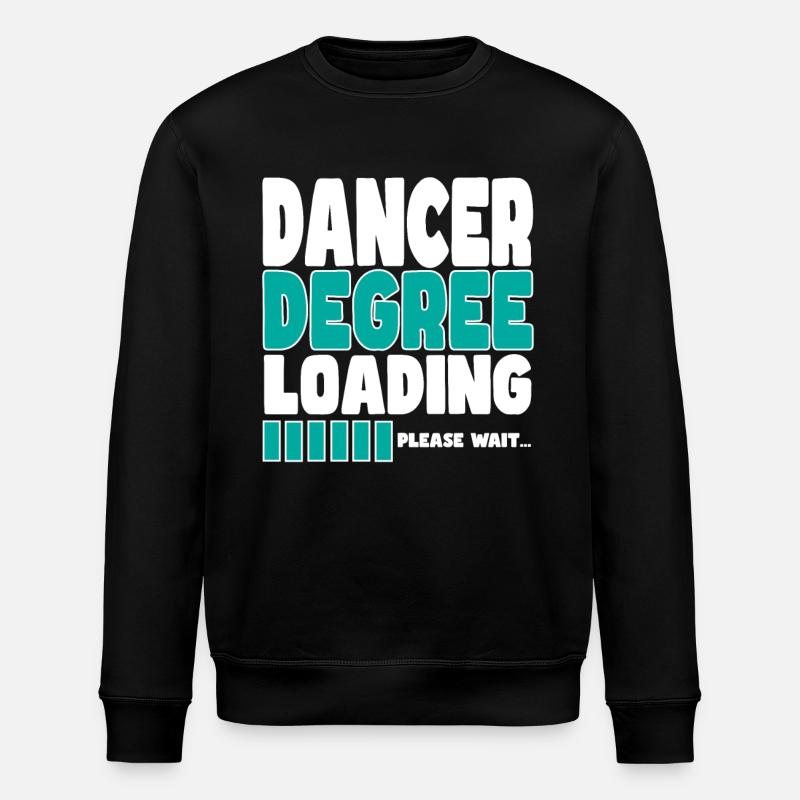 Dancer invites training - Stanley/Stella ROLLER Unisex Organic Sweatshirt - black