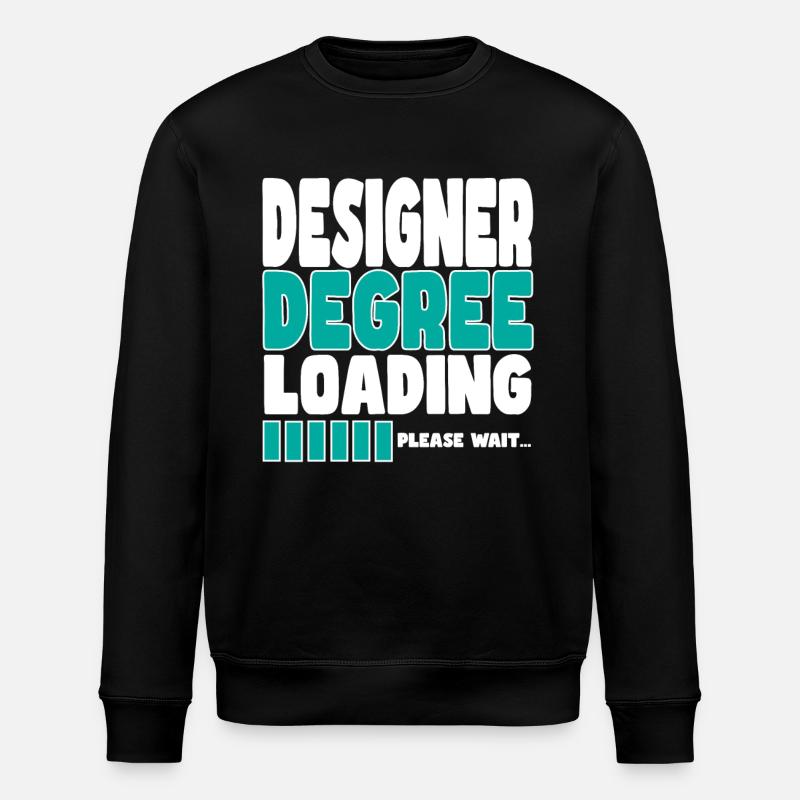 Designer lädt Ausbildung - Stanley/Stella Unisex Bio-Sweatshirt ROLLER - Schwarz