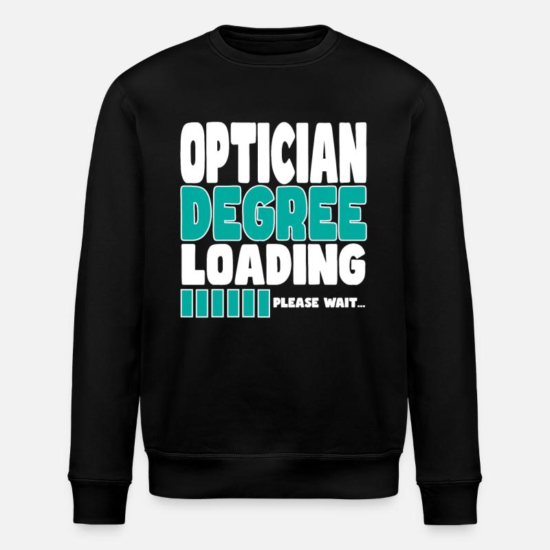 Optician invites training - Stanley/Stella ROLLER Unisex Organic Sweatshirt - black