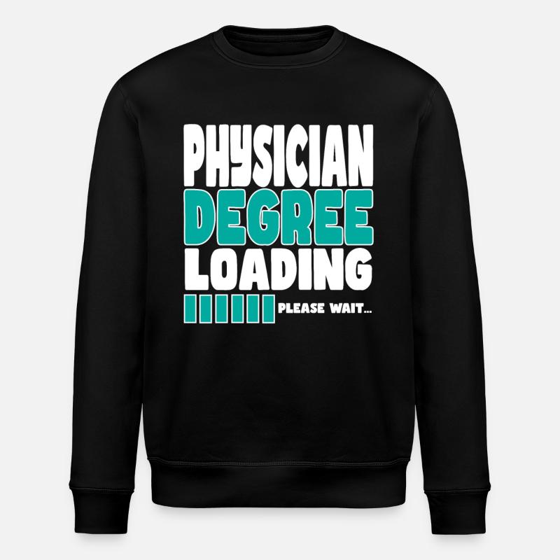 Doctor invites training - Stanley/Stella ROLLER Unisex Organic Sweatshirt - black