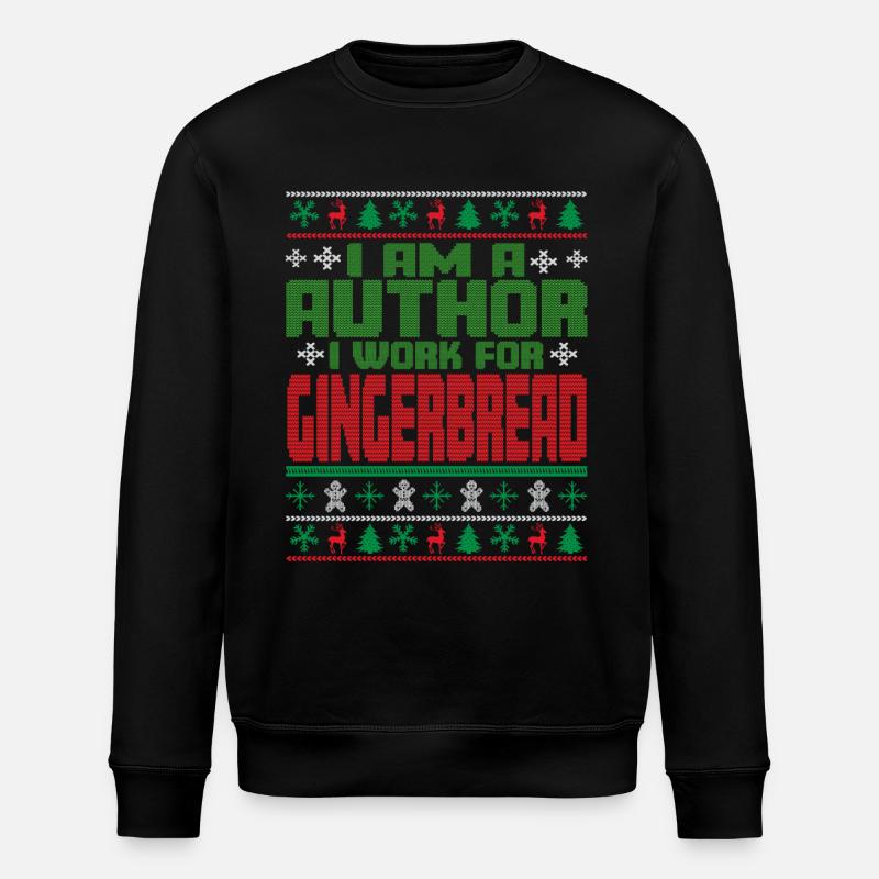 Auteur Dicton de Noël - Sweat bio ROLLER Stanley/Stella Unisexe - noir
