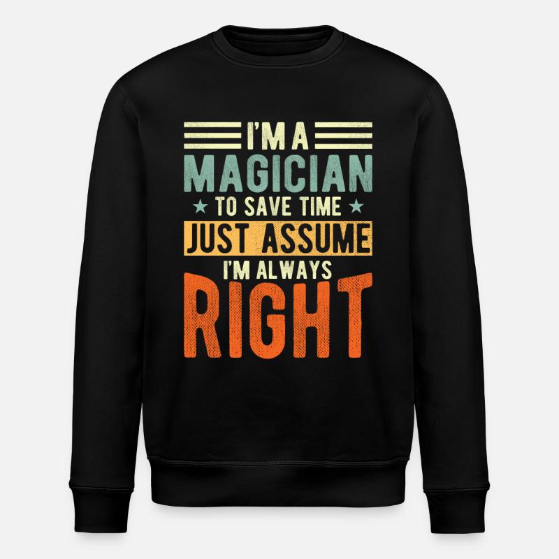 Sorcerer - Stanley/Stella ROLLER Unisex Organic Sweatshirt - black