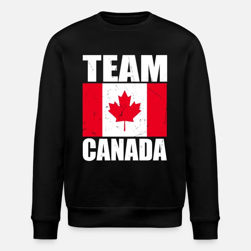 Équipe Canada soccer - Sweat bio ROLLER Stanley/Stella Unisexe - noir