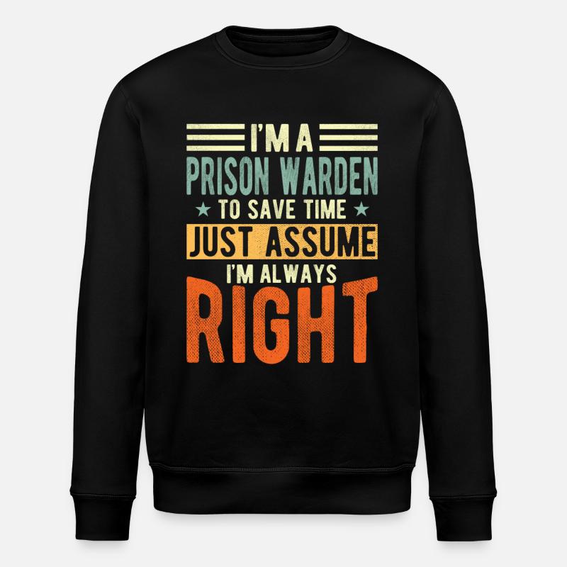 Gaoler - Stanley/Stella ROLLER Unisex Organic Sweatshirt - black