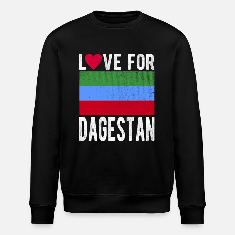 Souvenir du Daghestan - Sweat bio ROLLER Stanley/Stella Unisexe - noir