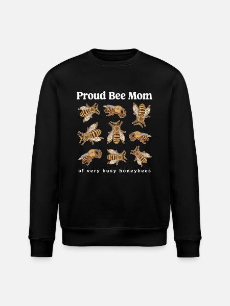 Beekeeper Beekeeper Beekeeper Beekeeping Gift - Stanley/Stella ROLLER Unisex Organic Sweatshirt - black