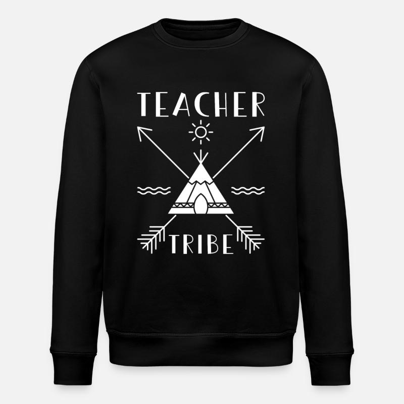Teacher Group Design - Stanley/Stella ROLLER Unisex Organic Sweatshirt - black