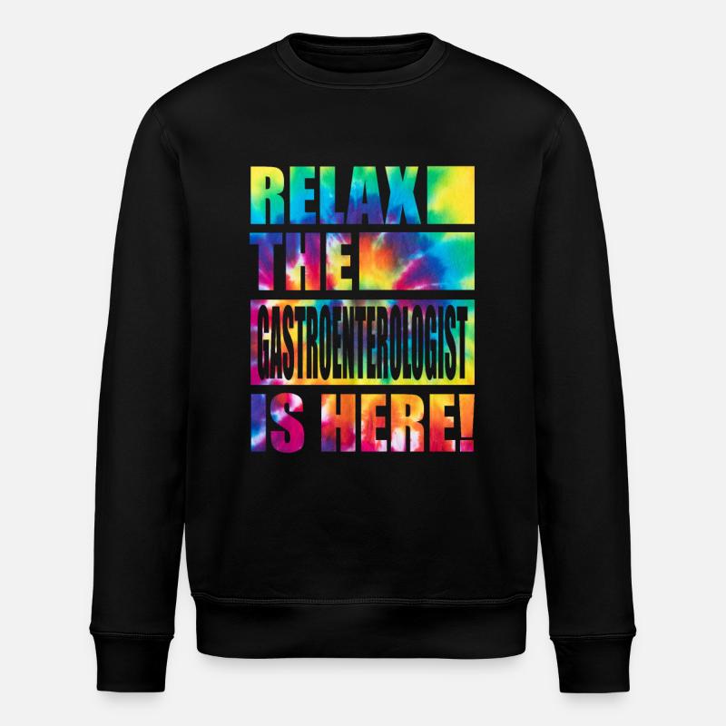 Gastro-entérologue Drôle de dicton - Sweat bio ROLLER Stanley/Stella Unisexe - noir