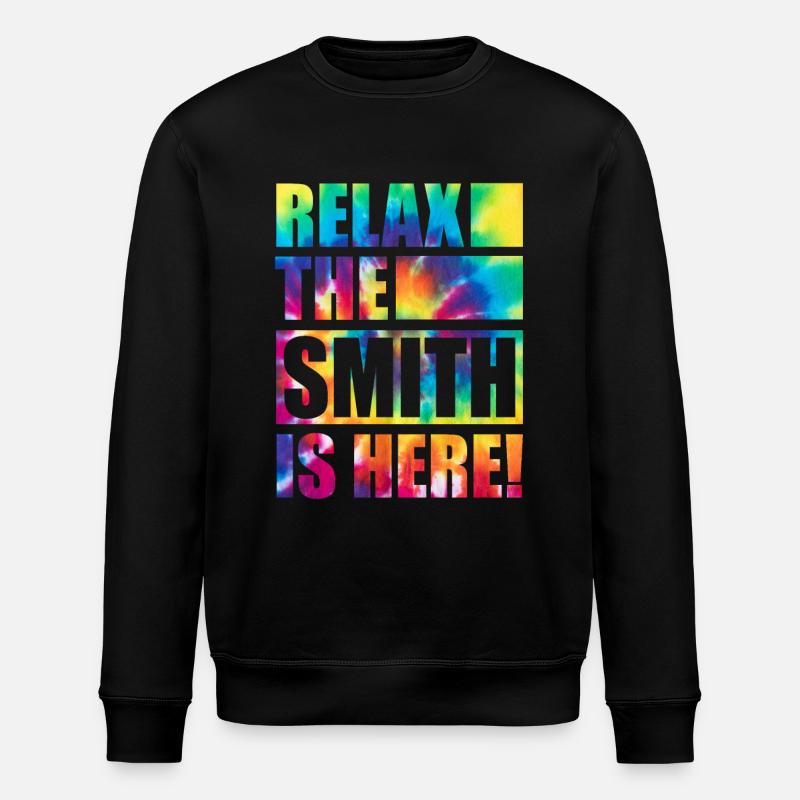 Smith Lustiger Spruch - Stanley/Stella Unisex Bio-Sweatshirt ROLLER - Schwarz
