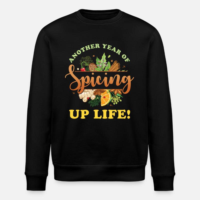 Cook Gift Birthday - Stanley/Stella ROLLER Unisex Organic Sweatshirt - black