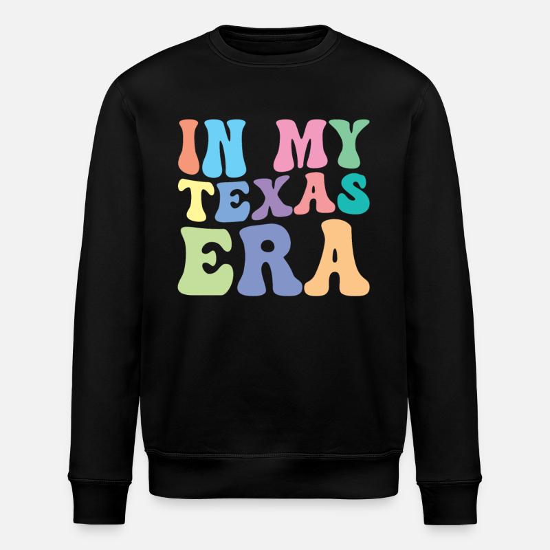 Texas Retro Groovy - Sweat bio ROLLER Stanley/Stella Unisexe - noir