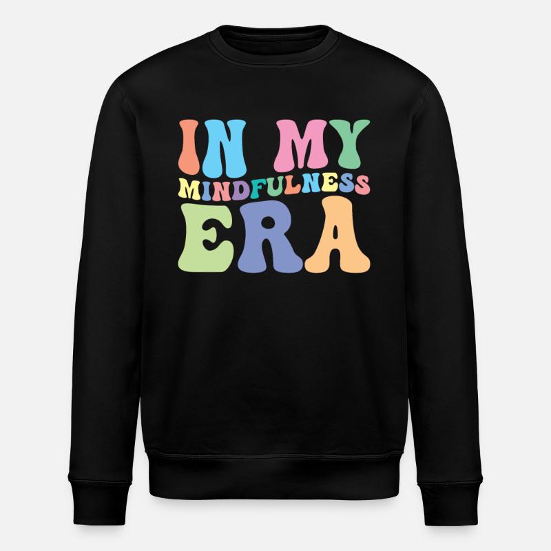 Mindfulness Groovy - Sweat bio ROLLER Stanley/Stella Unisexe - noir