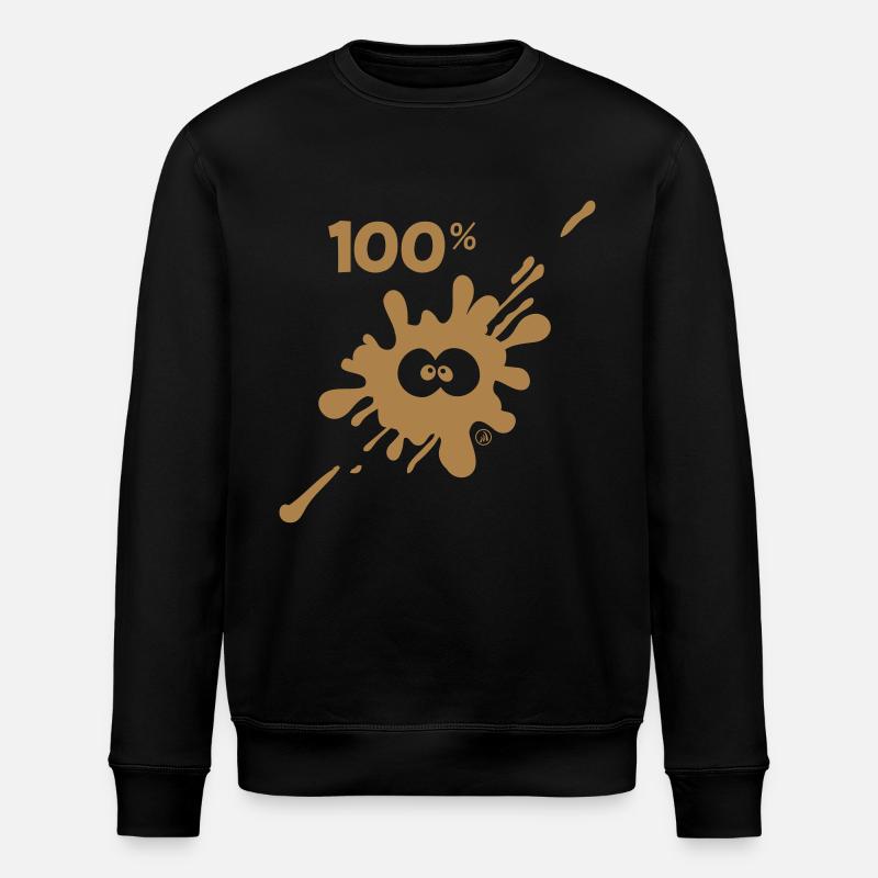 100% MUD - Sweat bio ROLLER Stanley/Stella Unisexe - noir