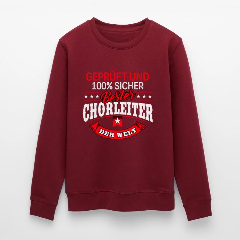 Chorleiter Dirigent Dirigentin Chor Gesangschor Stanley/Stella Unisex Bio-Sweatshirt ROLLER