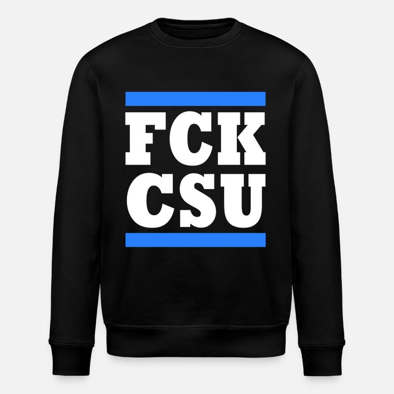 Fck csu - Stanley/Stella ROLLER Unisex Organic Sweatshirt - black