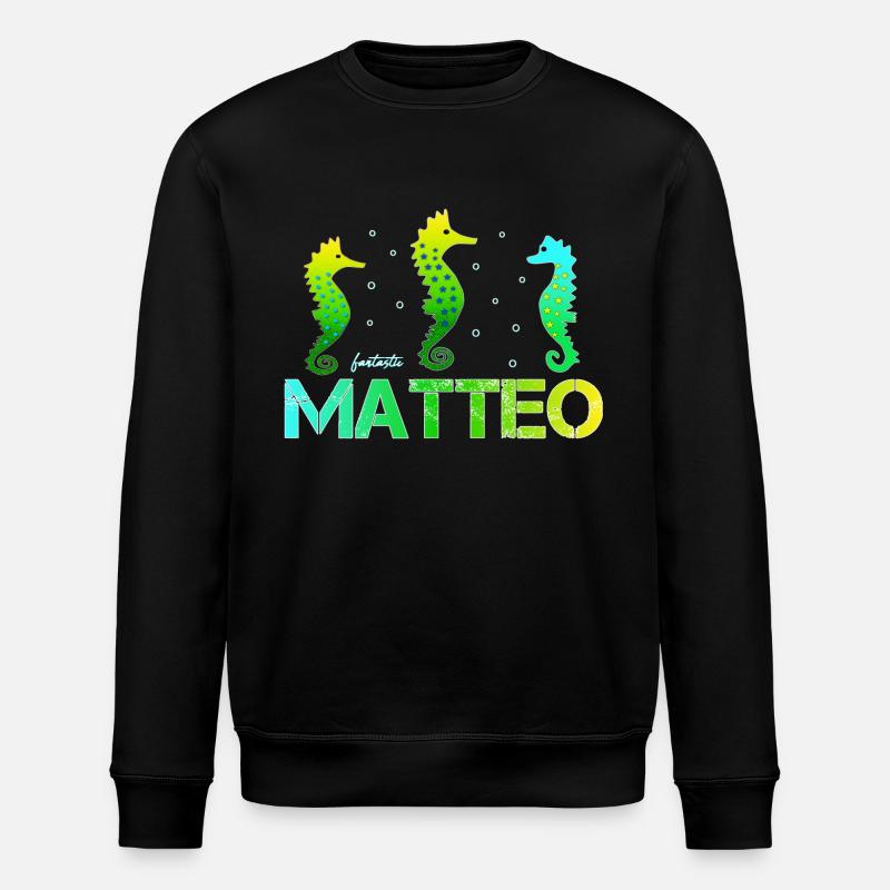 Matteo Anniversaire Matteo - Sweat bio ROLLER Stanley/Stella Unisexe - noir