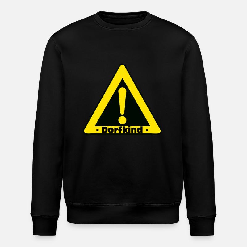 Dorfkind (25) - Stanley/Stella Unisex Bio-Sweatshirt ROLLER - Schwarz