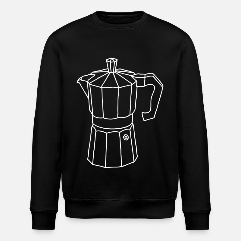 Espresso coffee maker - Stanley/Stella ROLLER Unisex Organic Sweatshirt - black