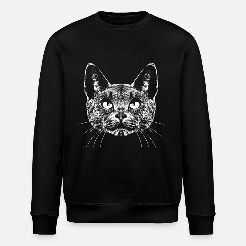 Chat / Portrait - Sweat bio ROLLER Stanley/Stella Unisexe - noir