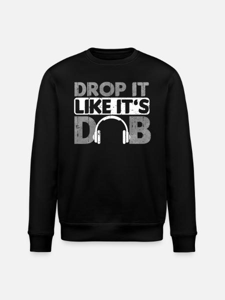 Dubstep - Stanley/Stella ROLLER Unisex Organic Sweatshirt - black