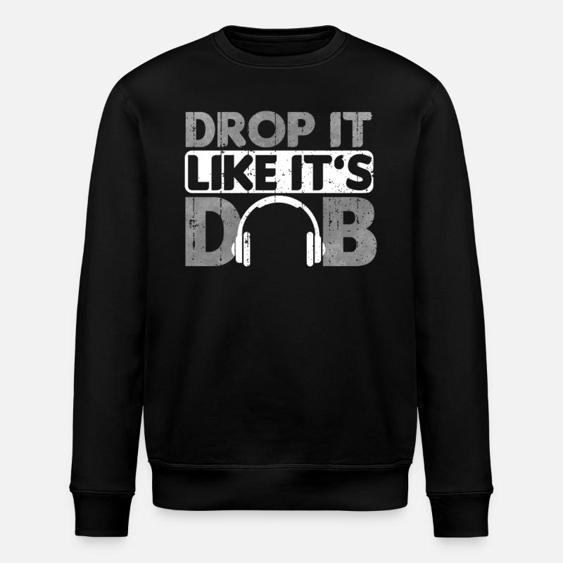 Dubstep - Stanley/Stella Unisex Bio-Sweatshirt ROLLER - Schwarz