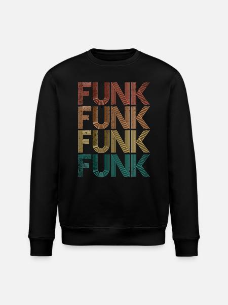 Funk Music - Stanley/Stella ROLLER Unisex Organic Sweatshirt - black