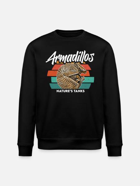Armadillo - Drôle de dicton - Sweat bio ROLLER Stanley/Stella Unisexe - noir