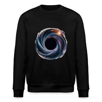 Beauté Cosmique Trou Noir - Sweat bio ROLLER Stanley/Stella Unisexe - noir - Devant - Nik (191cm)