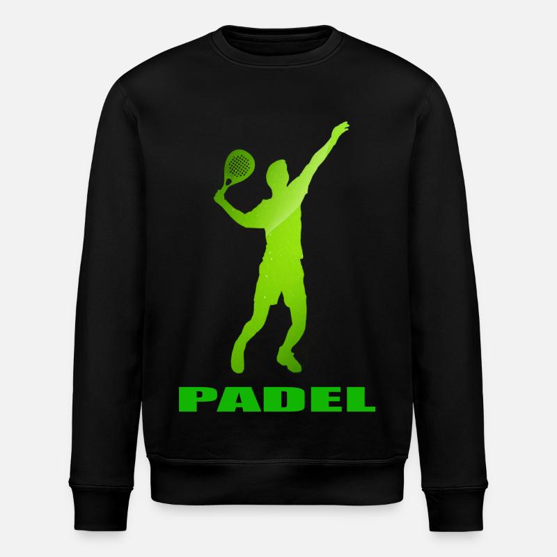Padel - Stanley/Stella ROLLER Unisex Organic Sweatshirt - black