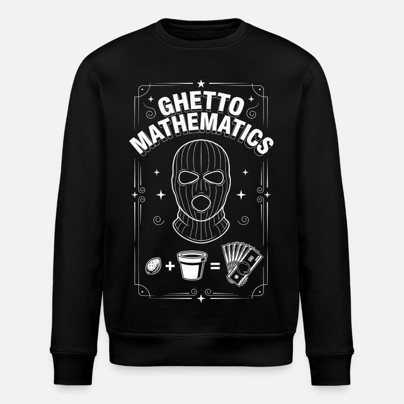 Ghetto Mathematics - Stanley/Stella Unisex Bio-Sweatshirt ROLLER - Schwarz