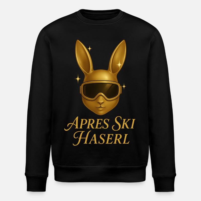 Après-ski Haserl Édition Alpenparty - Sweat bio ROLLER Stanley/Stella Unisexe - noir