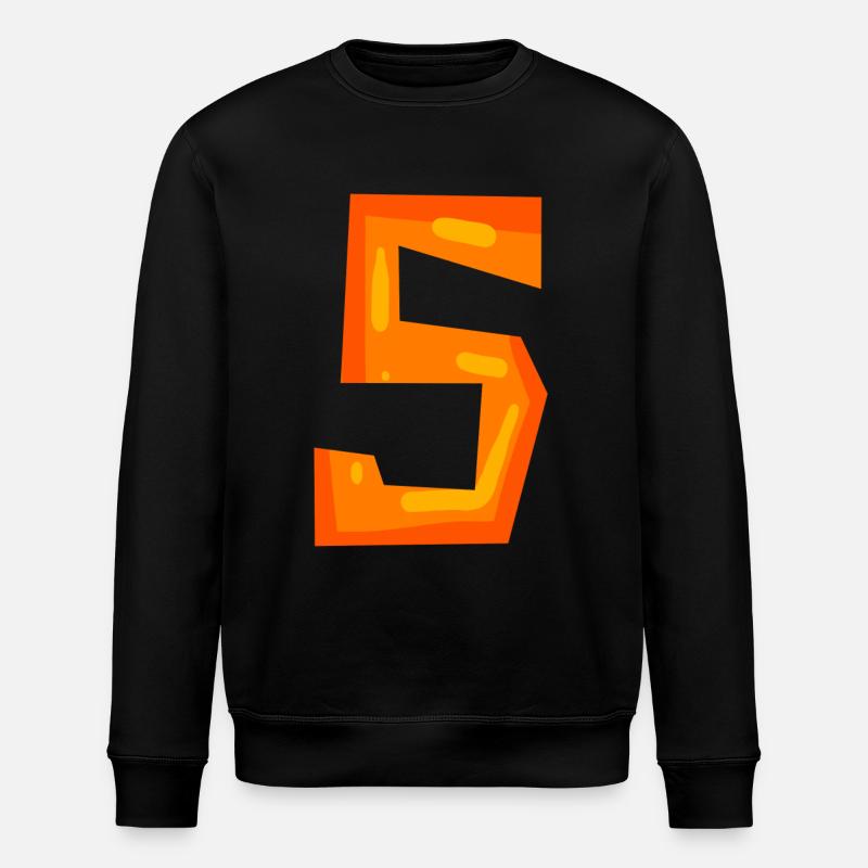 5 - Stanley/Stella ROLLER Unisex Organic Sweatshirt - black