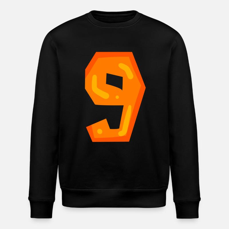 9 - Stanley/Stella ROLLER Unisex Organic Sweatshirt - black