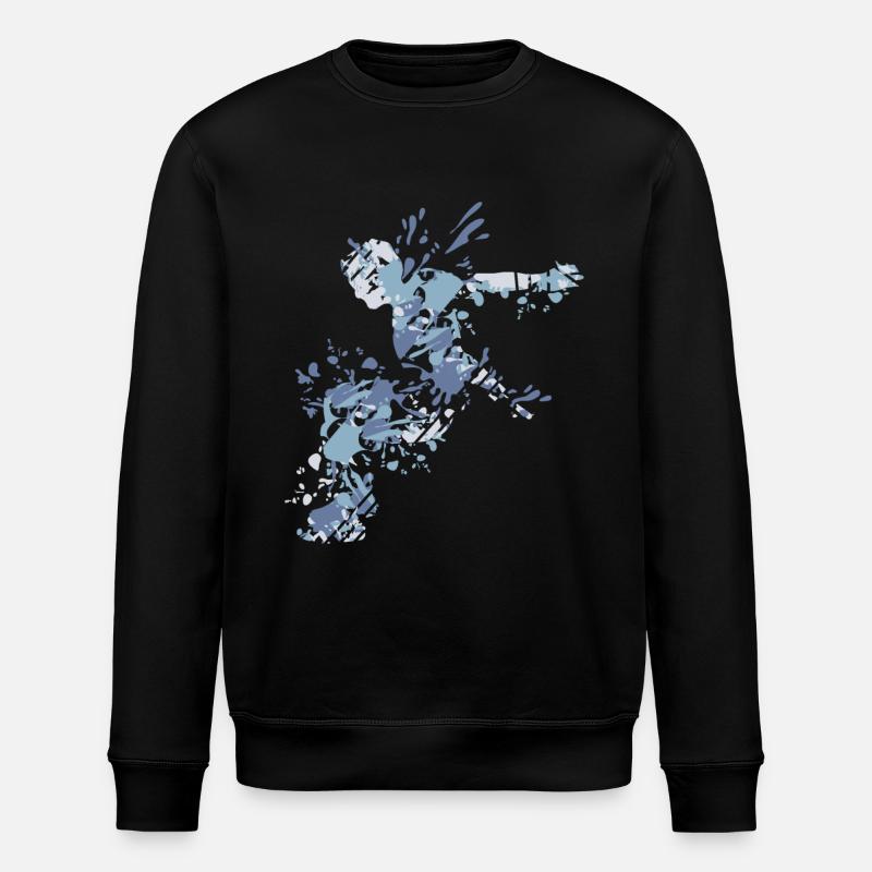 Splash Freerunning Parkour - Sweat bio ROLLER Stanley/Stella Unisexe - noir