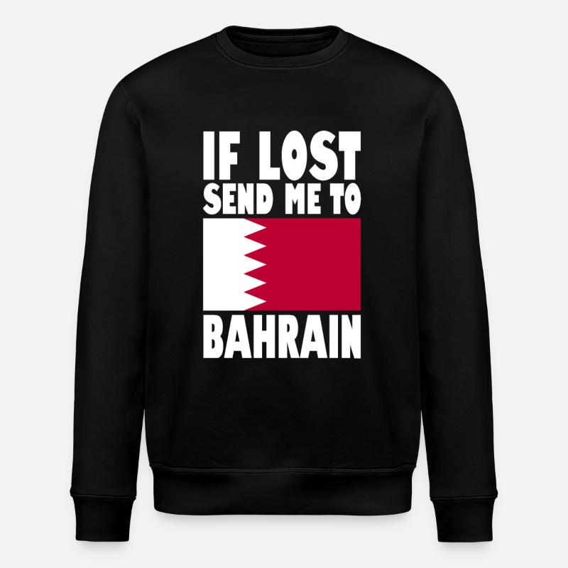 Drapeau de Bahreïn - Sweat bio ROLLER Stanley/Stella Unisexe - noir