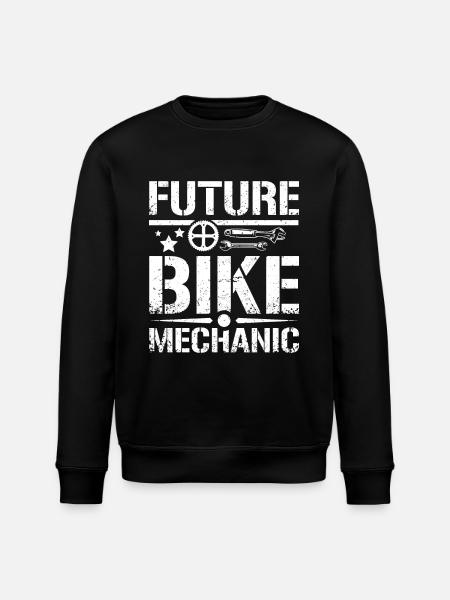 Future bike mechanic - Stanley/Stella ROLLER Unisex Organic Sweatshirt - black