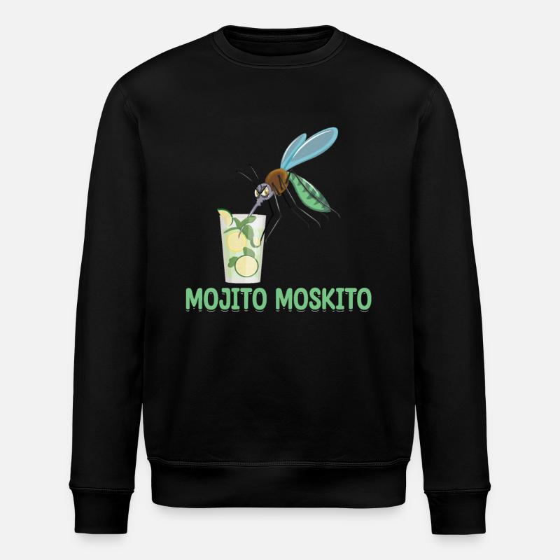 Mojito Moskito | Witziges Bierhemd | Witziges - Stanley/Stella Unisex Bio-Sweatshirt ROLLER - Schwarz