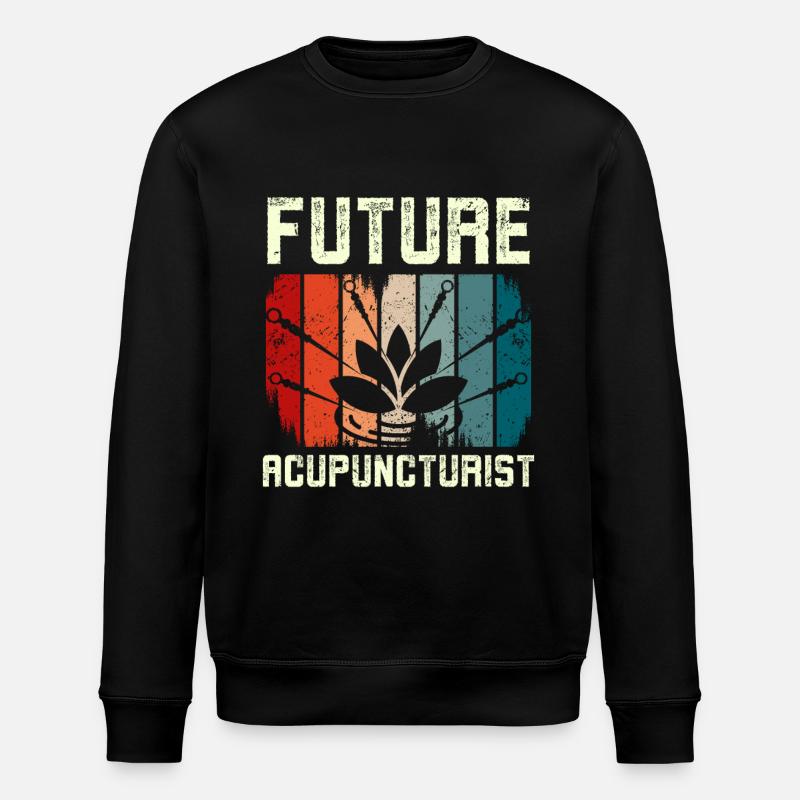 Futur acupuncteur - Sweat bio ROLLER Stanley/Stella Unisexe - noir